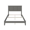 thumbnail image 4 of Madison Full Solid Wood Foundation Bed in Grey, 4 of 8