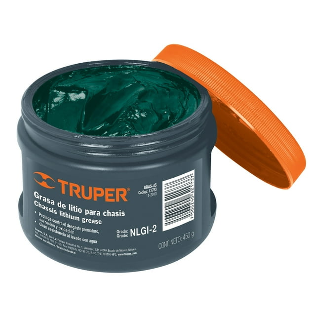 Grasa de litio para chasis, 450 gr. Truper 12783