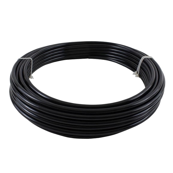 3/16" OD x 50' SAE J844 Black Nylon Air Brake Tubing DOT Approved - Pneumatic Nylon Air Line Hose for Air Brake System