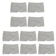 thumbnail image 5 of Pack of 10 Single Time Underwear for Women Breathable Mesh Boyshorts Briefs Panties for Postpartum and Hospital Recovery, 5 of 8
