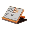thumbnail image 3 of DYNWAVECA Slant Board Calf Stretching Board with Timing Function Training Equipment Exercise Tilt Ramp 9 Level Adjustable Incline Board Orange, 3 of 10