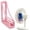 Pink, variant on olkpmnmk 3D Printed Ice Pack Holder, Ice Box Holder for Standing Fan, Detachable Cooling Ice Bracket Accessory for Household Vertical Floor Fan Yard Bedroom Office Home Desktop Floor Summer