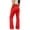 #01-Red, variant on Uniform Pants for Girls Flare Flare Pants Side Thin Stripe Flare Pants, High Waist Stretch Retro Bell Bottom Casual Bootcut Trousers Back To School ClothesWhite