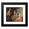 thumbnail image 2 of Thomas Hudson 17x15 Black Modern Framed Museum Art Print Titled - The Thistlethwayte Family (ca. 1758), 2 of 5