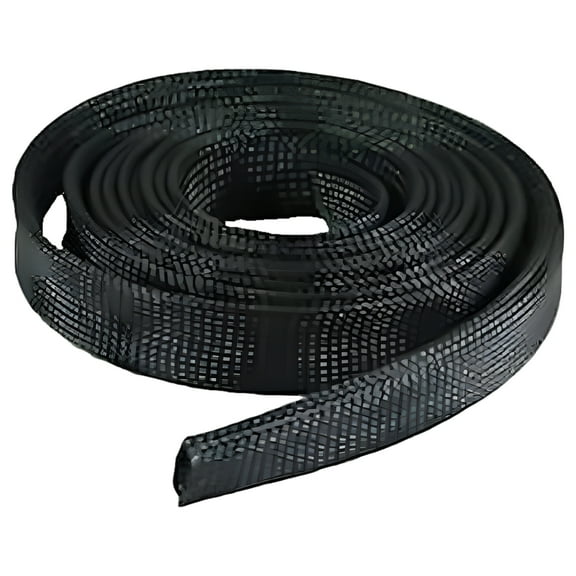 10 FT 1/2" Black Expandable Wire Cable Sleeving Sheathing Braid Loom Braided