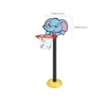 thumbnail image 4 of Danhjin Basketball Hoop for Kids, Children's Basketball Frame with Outdoor Lifting Hanging Style, Toddler Basketball Rack for Indoor Outdoor Play, Christmas Gifts, 4 of 7