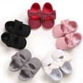 thumbnail image 2 of Zapatos de algodón para niñas pequeñas, zapatos de algodón Retro para primavera y otoño para niños pequeños, primeros pasos de fondo suave para niños de 0 a 18M Tan Jianjun unisex, 2 of 2