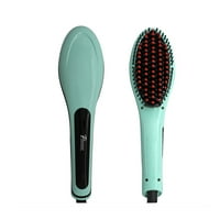 Hair Straightening Brushes Product Image Pursonic Hair Straightener Brush Best Ceramic Anti Static Electric Heating Detangling
