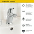 thumbnail image 2 of American Standard Colony Pro Single Hole Single-Handle Bathroom Faucet with Pop-Up Drain in Brushed Nickel, 2 of 4