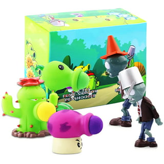  JHESAO 4 PCS Plants and Zombies Toys Action Figures
