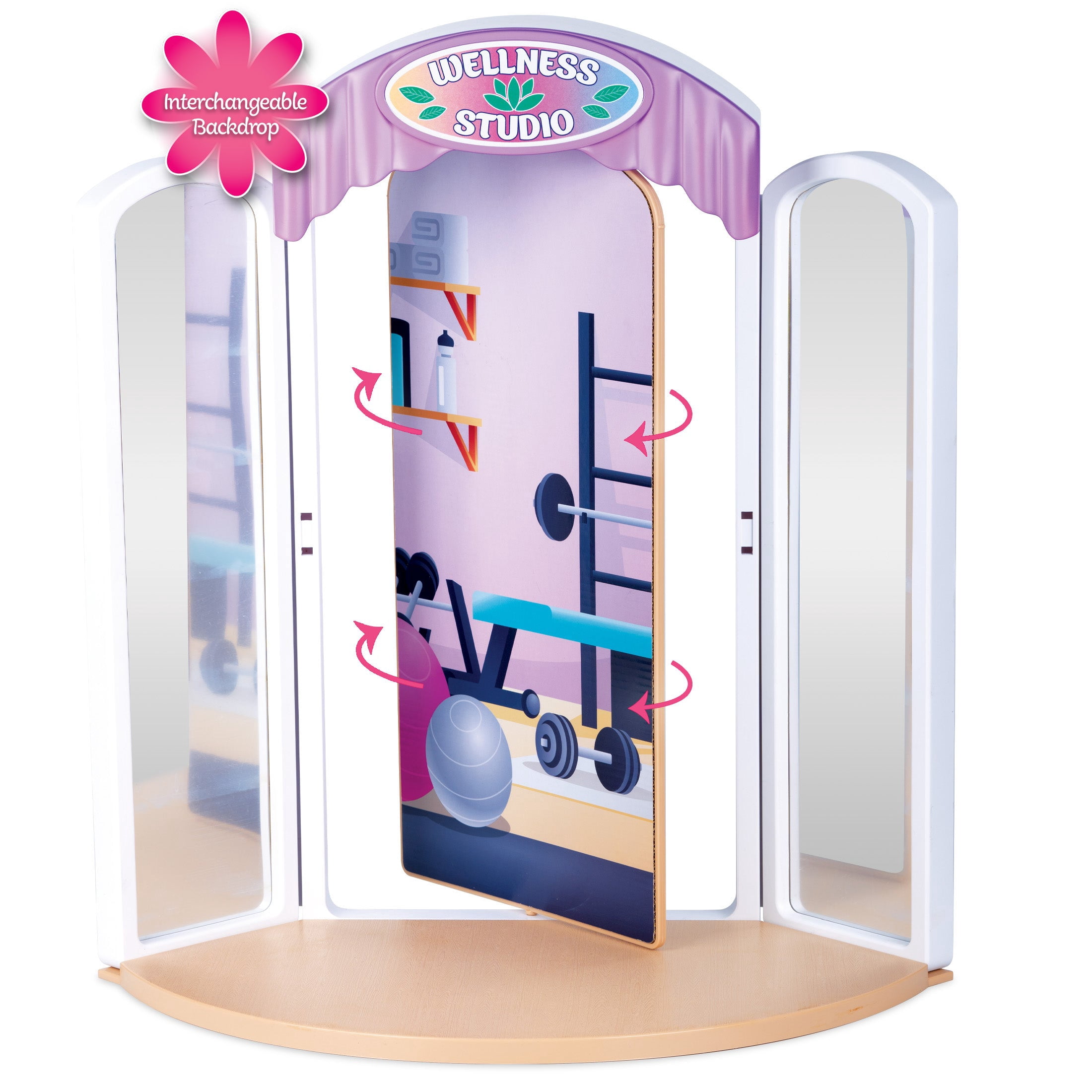 My Life As 18-Inch Doll Wellness Studio Play Set, 22-Piece Kit