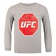 thumbnail image 1 of Camiseta gráfica con logotipo desgastado para niños de UFC, gris, L, 1 of 1
