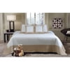 Greenland Home Fashions Brentwood Ivory / Taupe Quilted 3-piece Bedspread Set