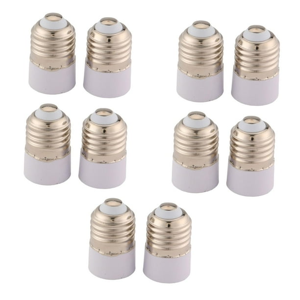 Adaptador de enchufe E27 a E14, soporte de lámpara duradero, accesorios de iluminación para el hogar, convertidor de enchufe de Base de lámpara fácil