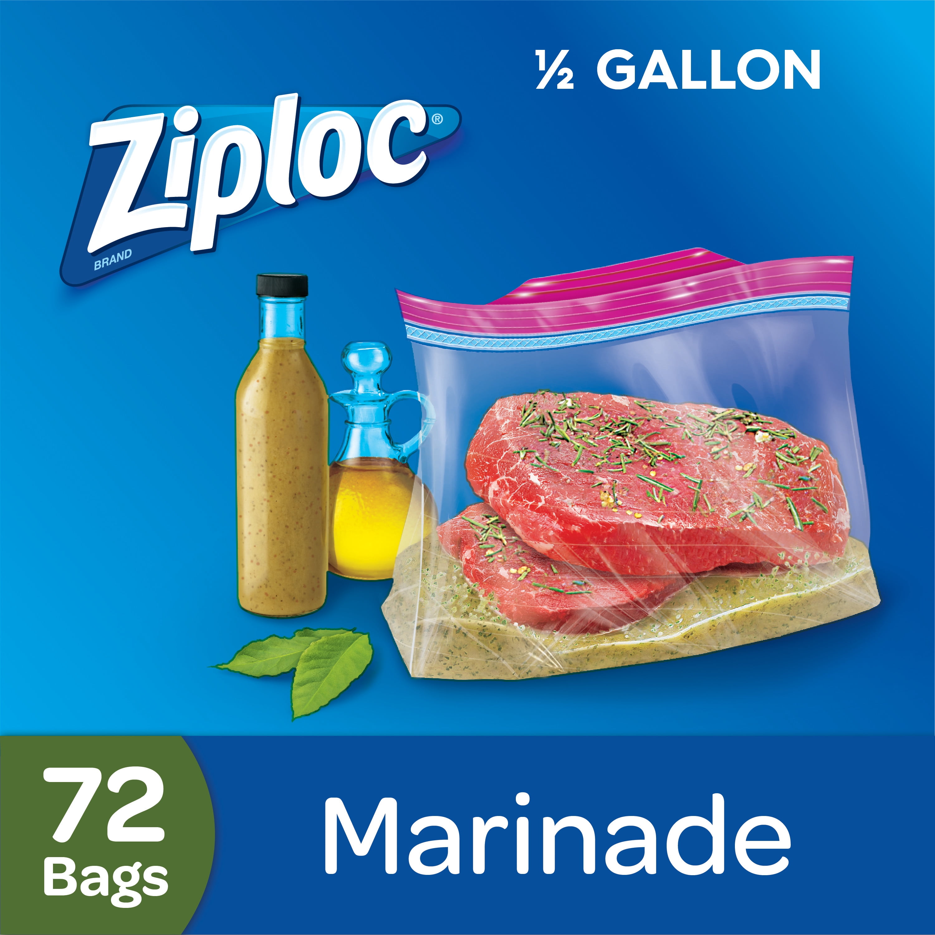 Ziploc®, Marinade Bags, Ziploc® brand