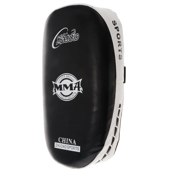 Objetivo De Entrenamiento profesion De Kick Pads, Sparring boxeo en tailandia Thai MMA Kickboxing Kick Pads De Entrenamiento - 2 Colores Para Elegir Blanco negro DYNWAVEMX Escudo pateando