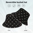 thumbnail image 2 of Balery Mallards And Snowflakes Sombreros para el sol para hombre y mujer, sombrero de pescador con UPF 50+, 2 of 6