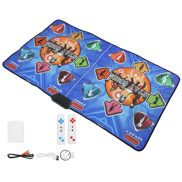 Game Dancing Machine, 110-240v Non-slip Double Players Dance Mat, For Systems Adult Children NOUS