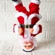 thumbnail image 5 of Muñeco musical navideño de Papá Noel giratorio al revés con música, regalo decorativo, 5 of 6