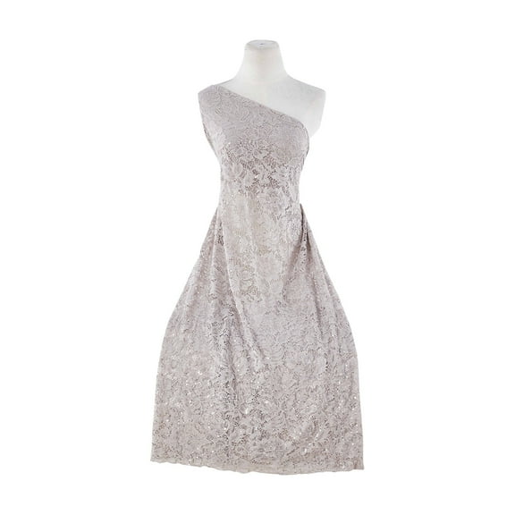 Zelouf Victorian Floral Lace , Sewing, DIY, Crafts Fabric by the Yard, Taupe Mystery, 3 Yard