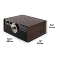 thumbnail image 2 of Reproductor de Discos Victrola Walnut Bluetooth para Mediados de Siglo, 2 of 9