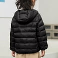 thumbnail image 3 of zbxnLI Kids Winter Coats Boys Girls Lightweight Puffer Jacket Warm Hooded Outerwear Coat with Pockets, 3 of 7