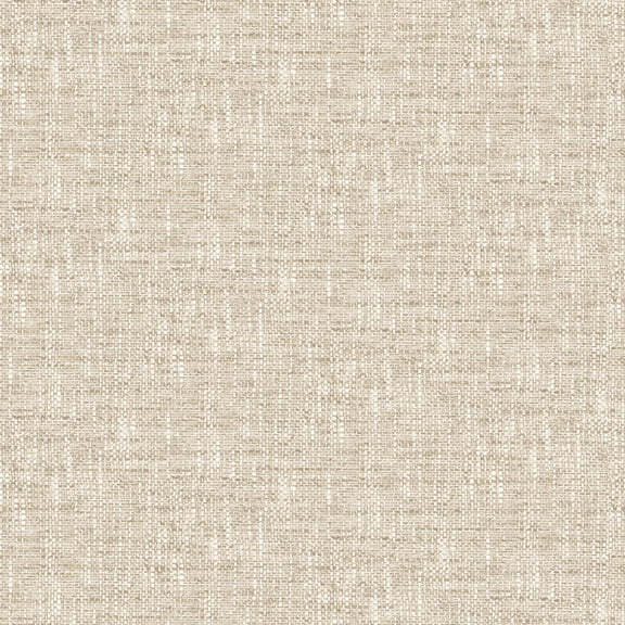 NuWallpaper Tan Poplin Peel and Stick Wallpaper