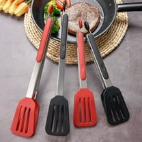 Kitchen Tong for Cooking 9in And 12in Non-Stick Silicone Tong Spatula Tips High Heat Resistant–Non-slip Handles on Clearance