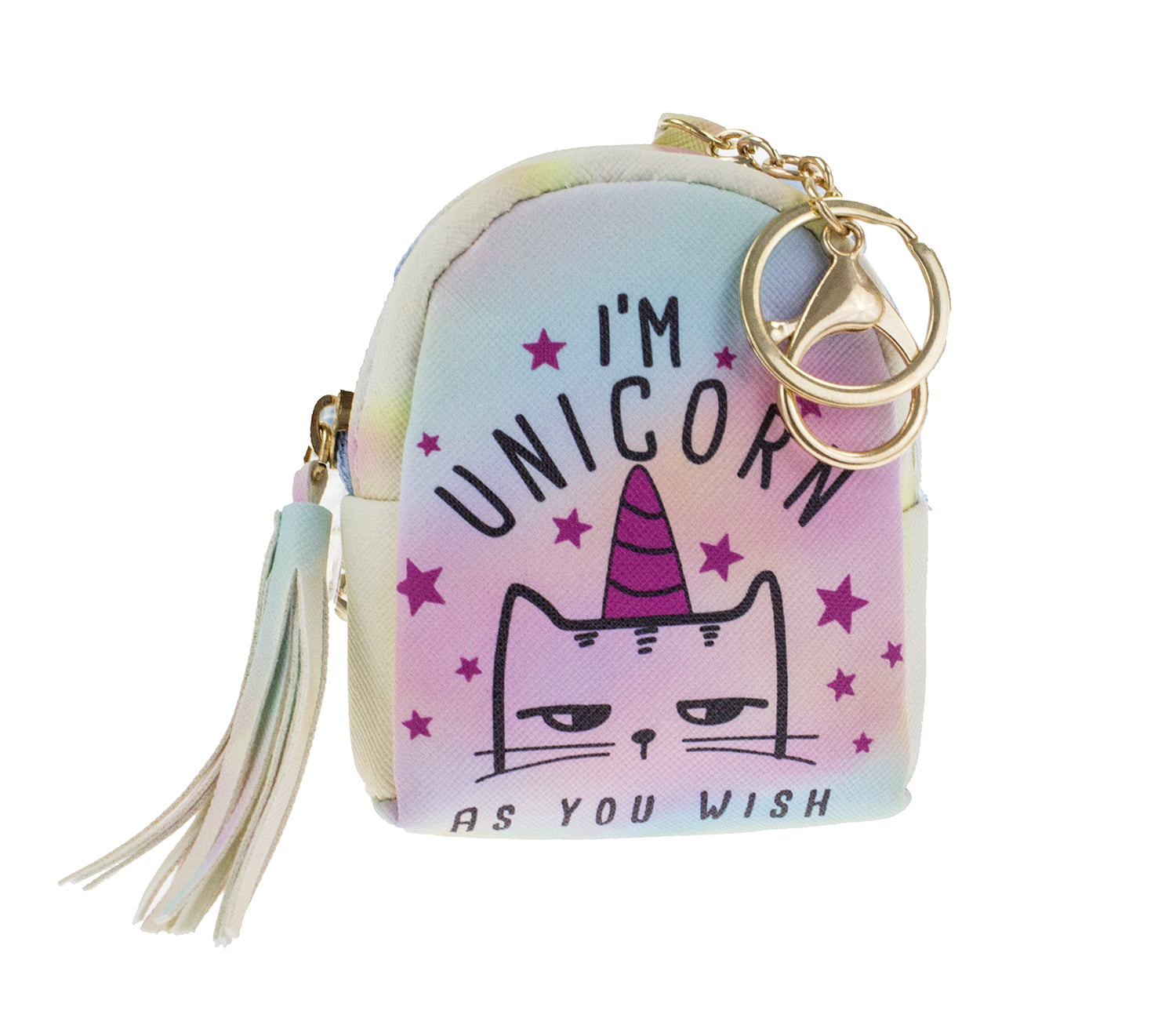 Retro I Love You Key Buckle Coin Purse For Womens