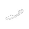 Genuine OE Porsche Armrest - 95B-867-373-OW7