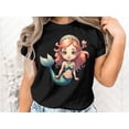 thumbnail image 2 of Cute Mermaid Lover Gift for Adult Men Women Kids Girls Boys T-Shirt Ocean Sea Mermaid Lover Birthday Holiday Presents Tshirt, 2 of 10