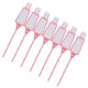 thumbnail image 2 of Botella de jabón líquido portátil con funda de silicona, juego de botellas de viaje vacías con bolsillo, 30ml x 7 Uds. (soporte rectangular para botella rosa), 7 Uds., 2 of 8