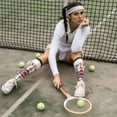 thumbnail image 6 of Pofeuu Fashion Tatreez1 Print Stockings, Adult Running Hiking Socks for Youth and Adult, 6 of 6