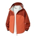 thumbnail image 2 of Styesk Chemises pour Hommes Veste Décontractée à Manches Longues et Col Rabattu, Coupe-Vent, Couleur Unie, Automne, 2 of 6
