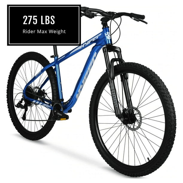29 Hyper Explorer Mountain Bike, Hard Tail, Blue, Adults