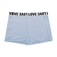 thumbnail image 2 of HAOTAGS Boy Shorts for Women,Antimicrobial Protection Mid-Rise Breathable Trunks Soft Panties Blue S, 2 of 7