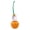 Orange, variant on Soumake Cherry Shape Toilet Brush With Holder Bowl Long Handle Design Comfortable Grip Household Bathroom Cleaning Tool Cleaner