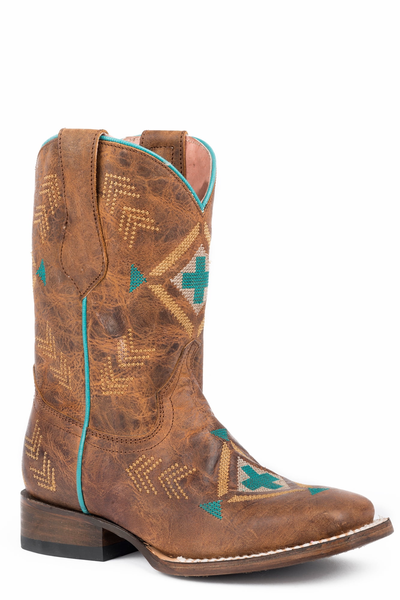 girls teal cowboy boots