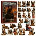 thumbnail image 2 of German Shepherd Advent Calendar 2025, 24 Dog Collectible Ornaments 24-Day Countdown Advent Calendar Fan Decorations & Holiday Gift for Lovers, 2 of 8