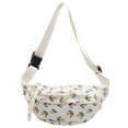 thumbnail image 3 of Riñonera Pana para Mujer Pecho Con Correa Ajustable (rayas), 3 of 8