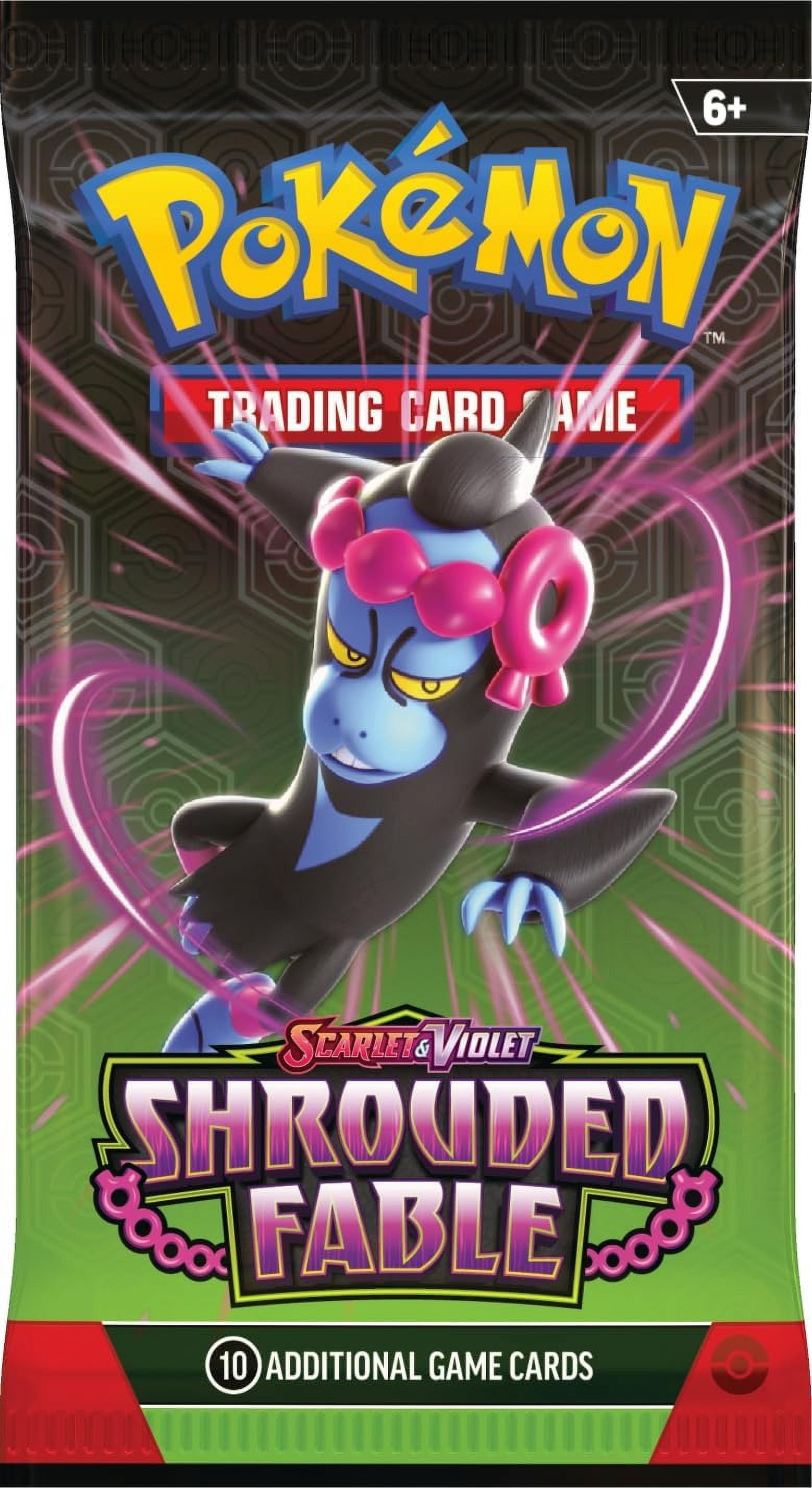 Pokemon Trading Card Games Scarlet & Violet 6.5 Shrouded Fable Booster Bundle