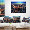 thumbnail image 4 of Designart Bangkok Expressway Aerial View - Throw Pillow - 12x20, 4 of 5