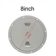 thumbnail image 2 of Yeacher Couvercle de Plaque d'Inspection de Pont Rond ABS Antidérapant pour Bateau, 2 of 8