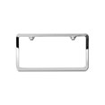 thumbnail image 3 of 2 Pcs de Plaque d'Immatriculation pour Ram e Capuchon de Couverture, Coffre Ultra-Fin Chromé Adapté pour Ford, 3 of 4