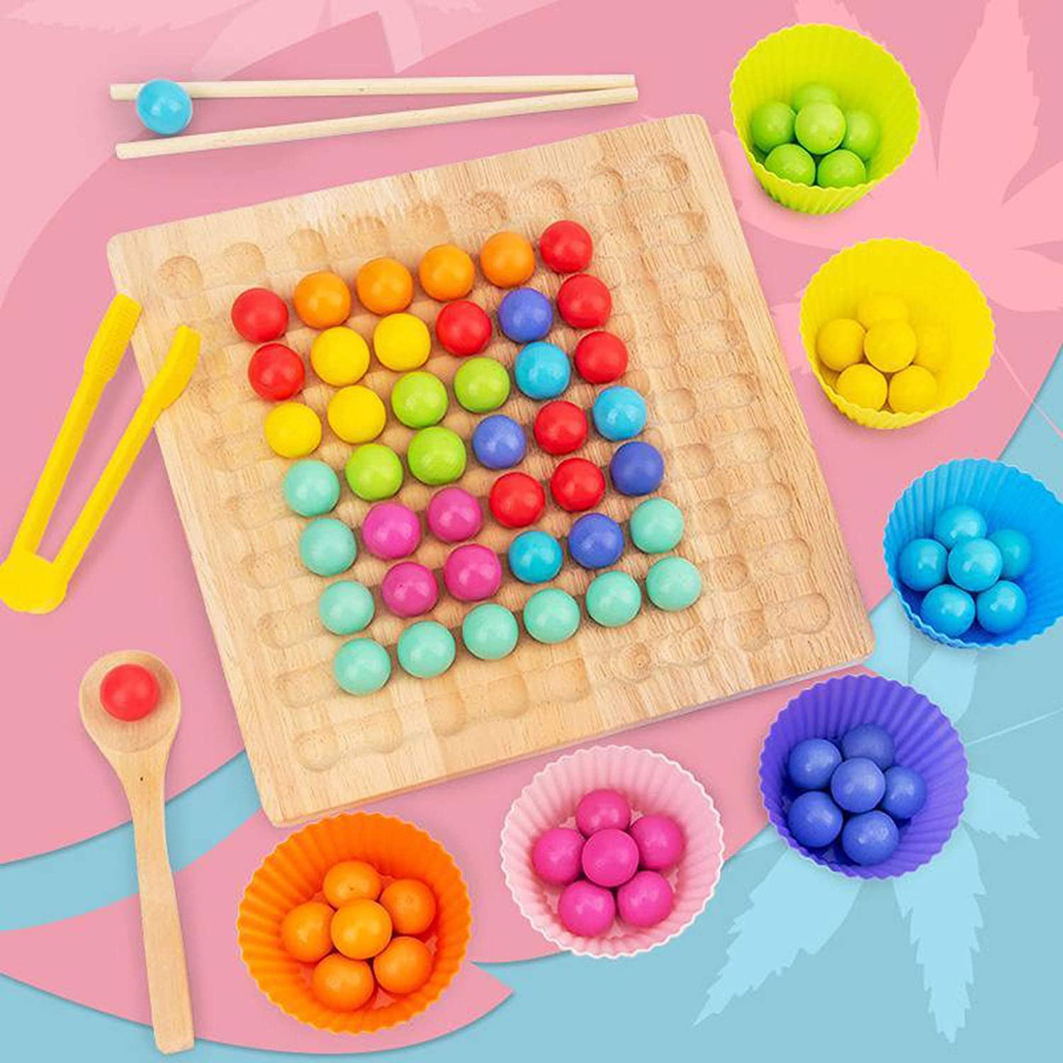 Matching Game Memory Training Board Game Educational Toy For Kids Boys Girls 
