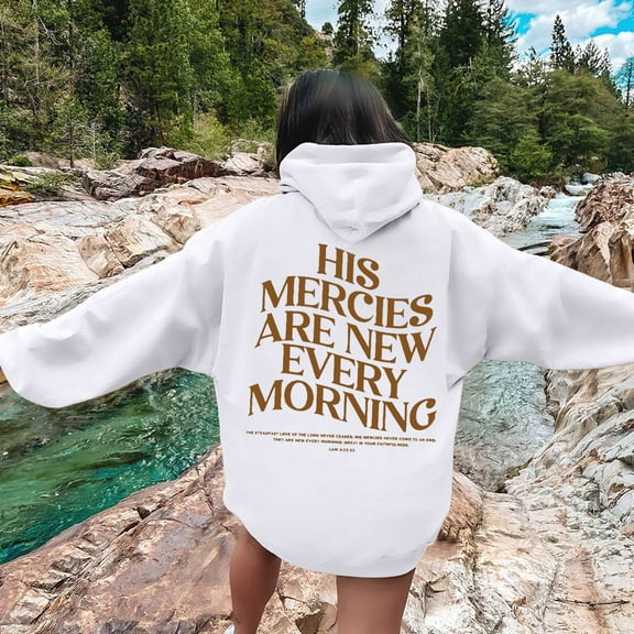 Women's Sweatshirts Hoodies Jesus Loves You Hooded Sweatshirts Letter Print Hoodies Oversized Pullover Hoodie Womens Fall Sweatshirts Clothing for Women
