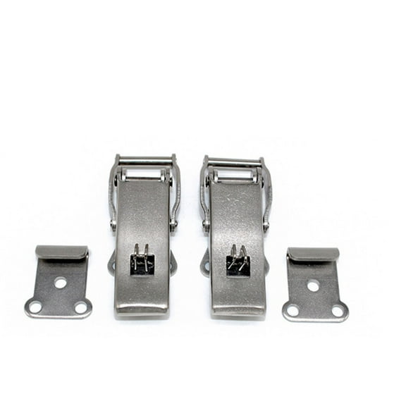 IDEANATEGRATE 1Set Wooden Tool Box Latch for Home Use 13x3.3x5in