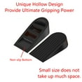 thumbnail image 6 of BE-TOOL 3PCS Rubber Door Bottom Stop Door Holder Door Safety Catch Stopper for Door Gap of 3.05-48.26mm/0.12-1.90in Protecting Doors / Walls (Dark Brown), 6 of 8