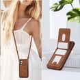 thumbnail image 3 of Funda tipo billetera de cuero con correa cruzada para Samsung Galaxy S24 Ultra S23 FE S22 S21Plus A55 A15 A25 A35 A54 A53, 3 of 5