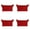 Red, variant on Sewing Edge Guide 1-4 Pcs, Clip-On Ruler for Even Stitches - 2mm 3mm 4mm 5mm Spacing Quilting Templates, DIY No- Sewing Tool for Patchwork, Hemming & Embroidery